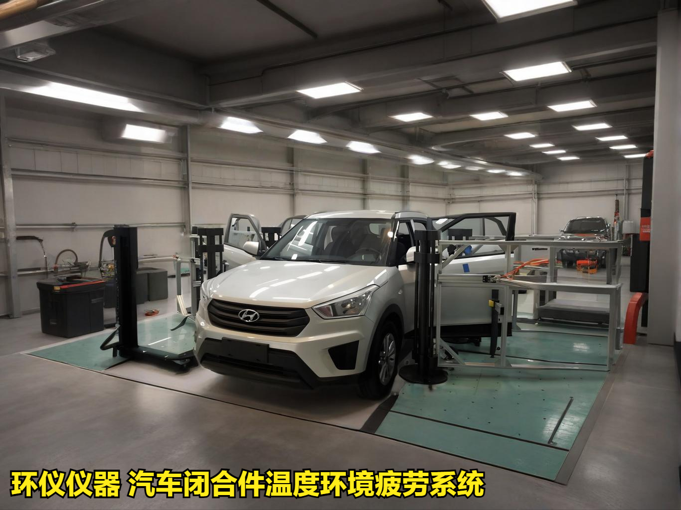 汽車閉合件溫度環境疲勞系統的試驗過程