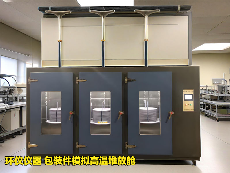 包裝件模擬高溫堆放艙對鋼塑復(fù)合桶的試驗研究
